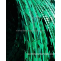BTO-22 Green Powder Coated Concertina Razor Drut kolczasty